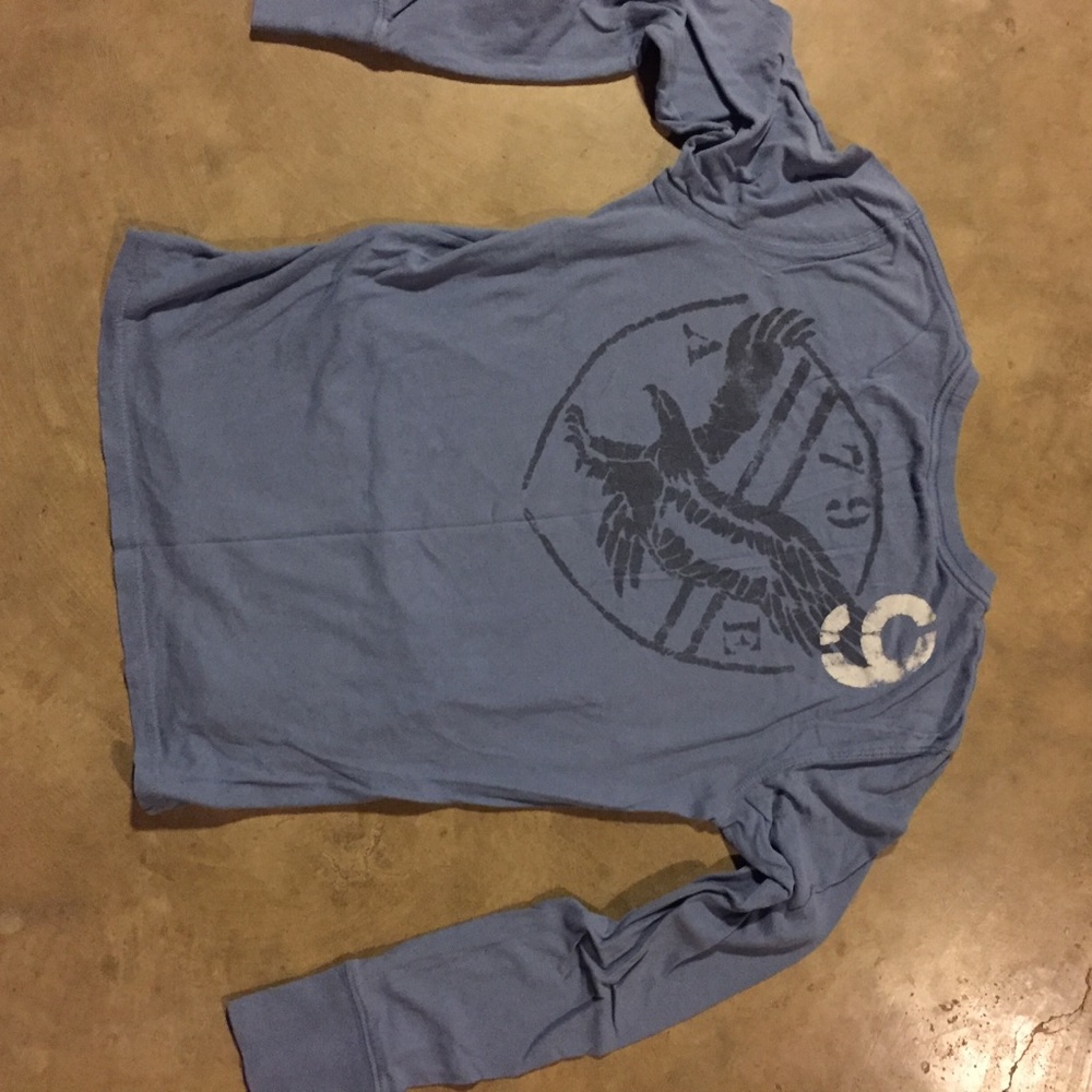 Blue American Eagle long sleeve shirt